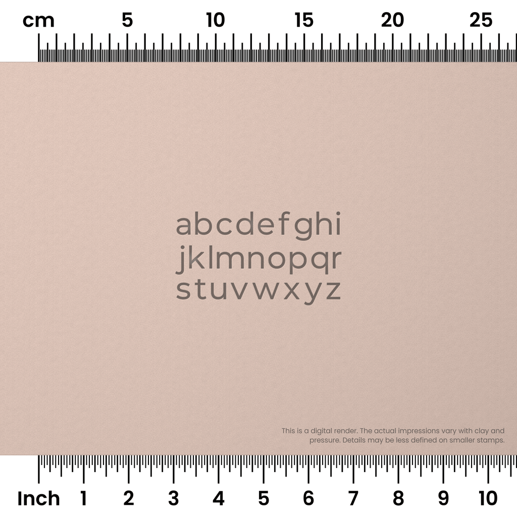 Montserrat | Lowercase | Alphabet Stamp Sets
