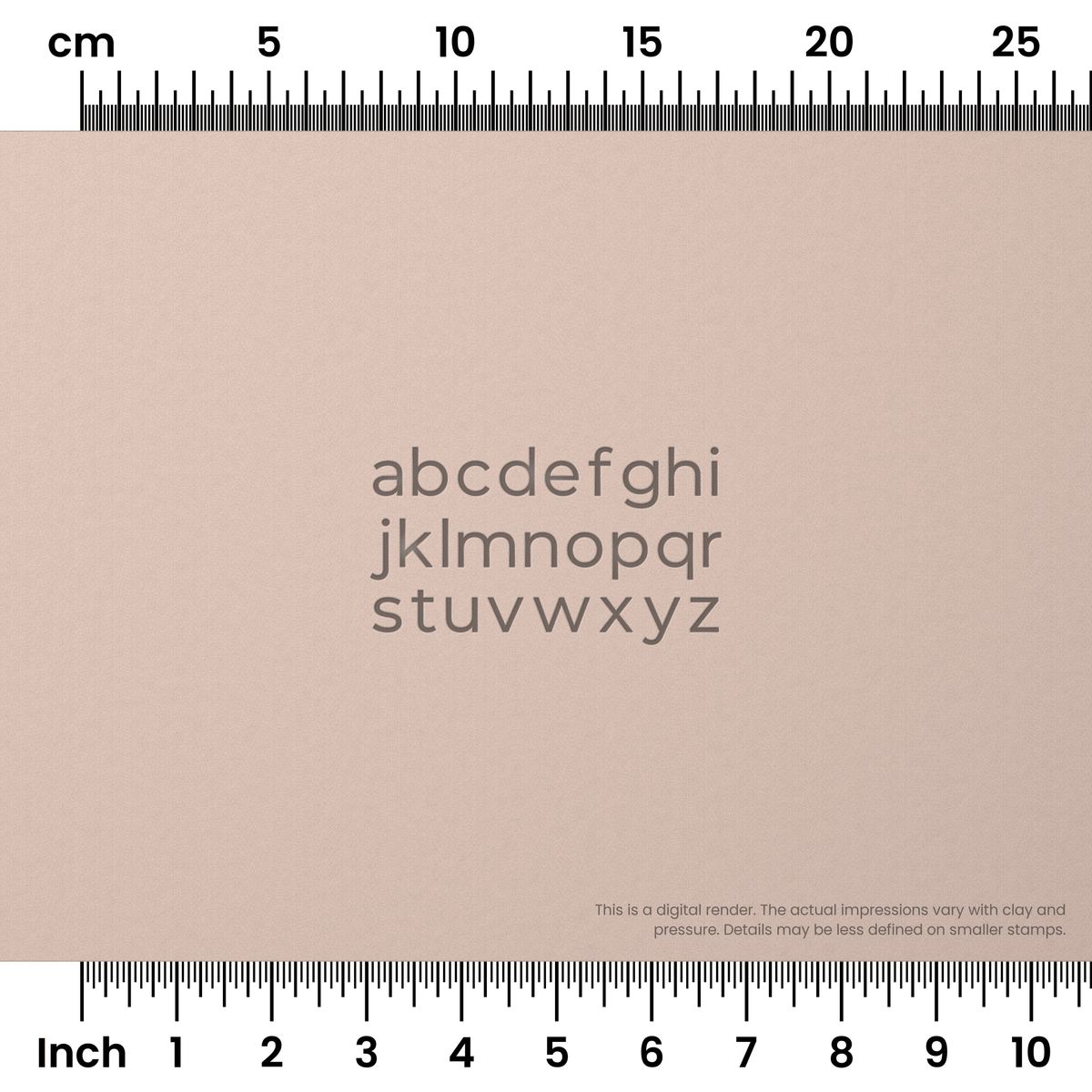 Montserrat | Lowercase | Alphabet Stamp Sets