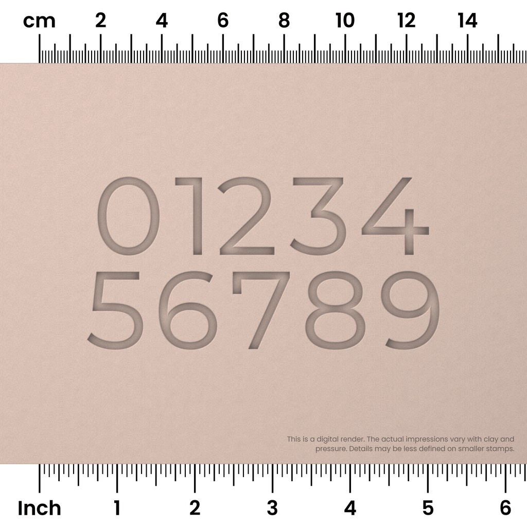 Montserrat | Number Stamp Sets