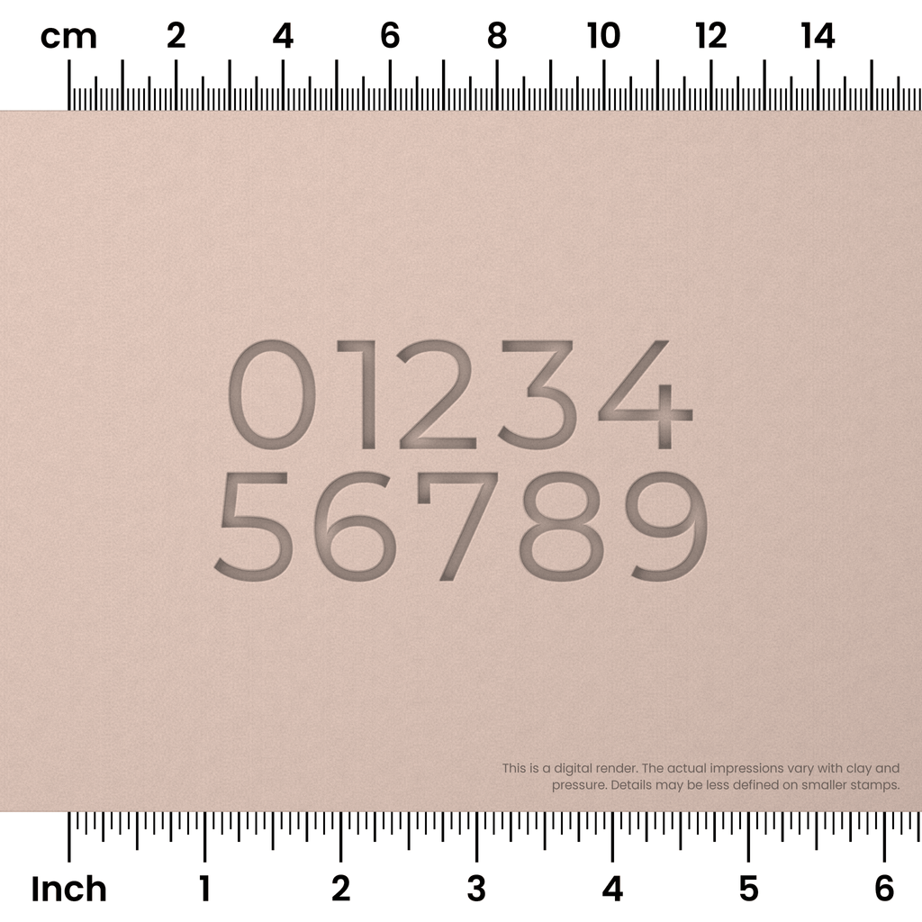 Montserrat | Number Stamp Sets