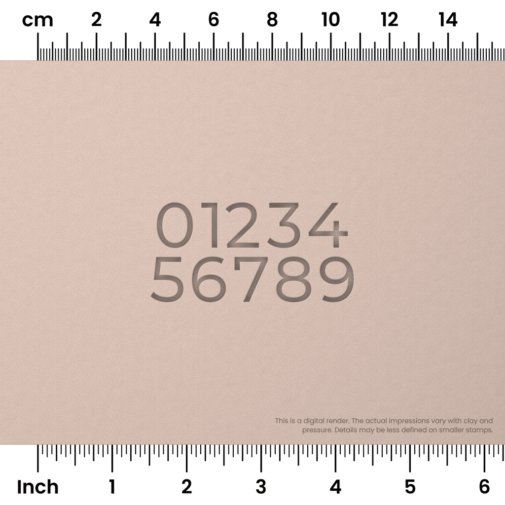 Montserrat | Number Stamp Sets