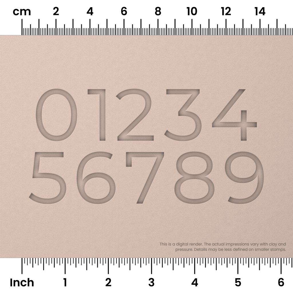 Montserrat | Number Stamp Sets