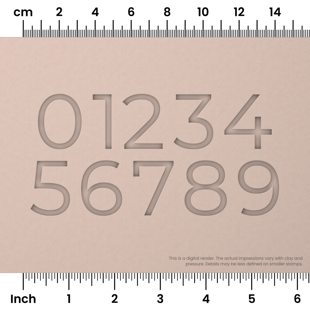 Montserrat | Number Stamp Sets
