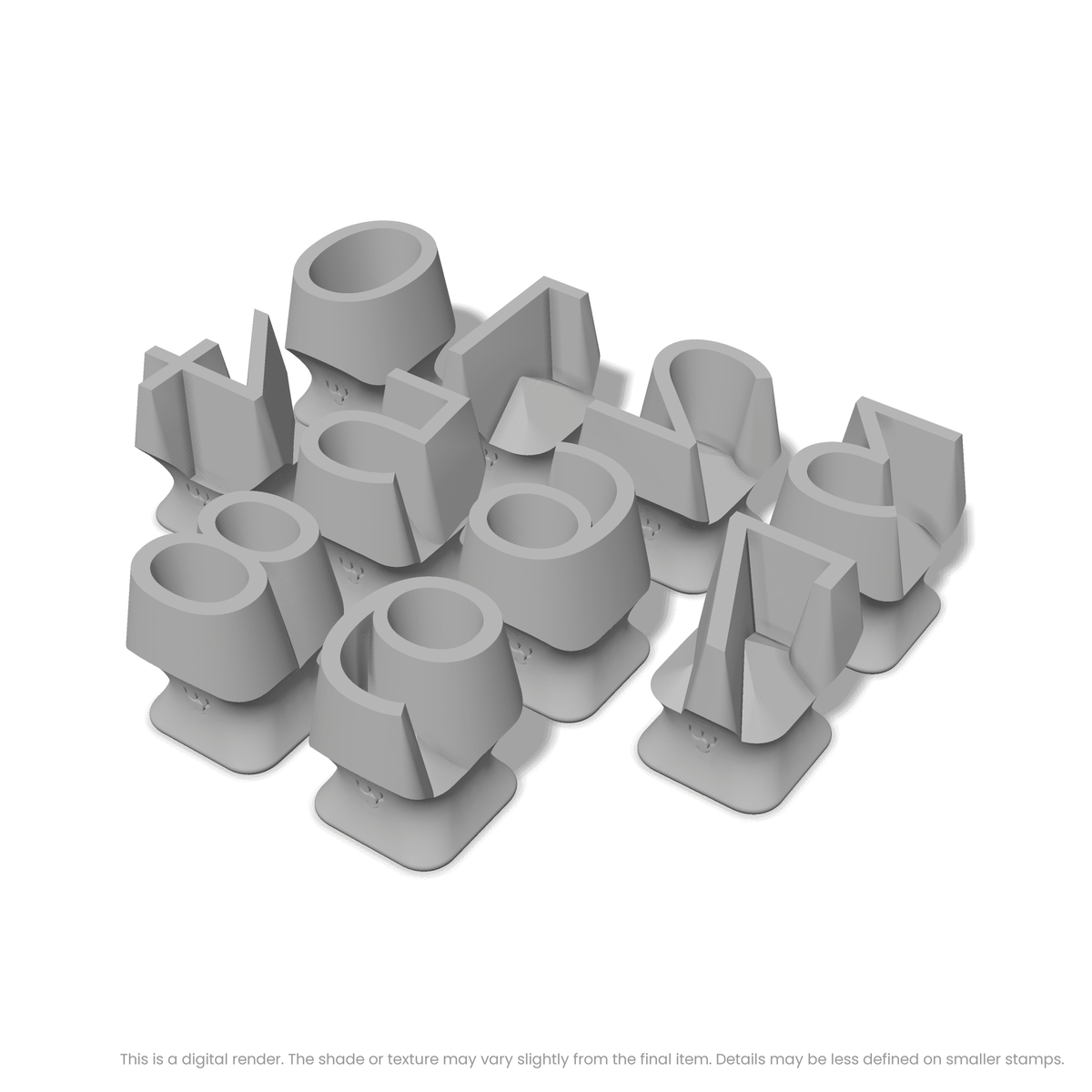 Montserrat | Number Stamp Sets