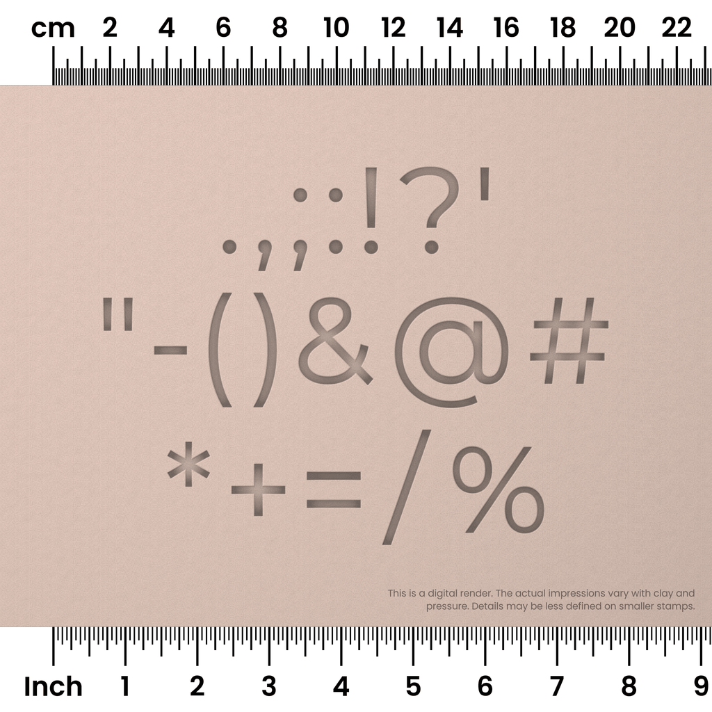 Montserrat | Symbol Stamp Sets