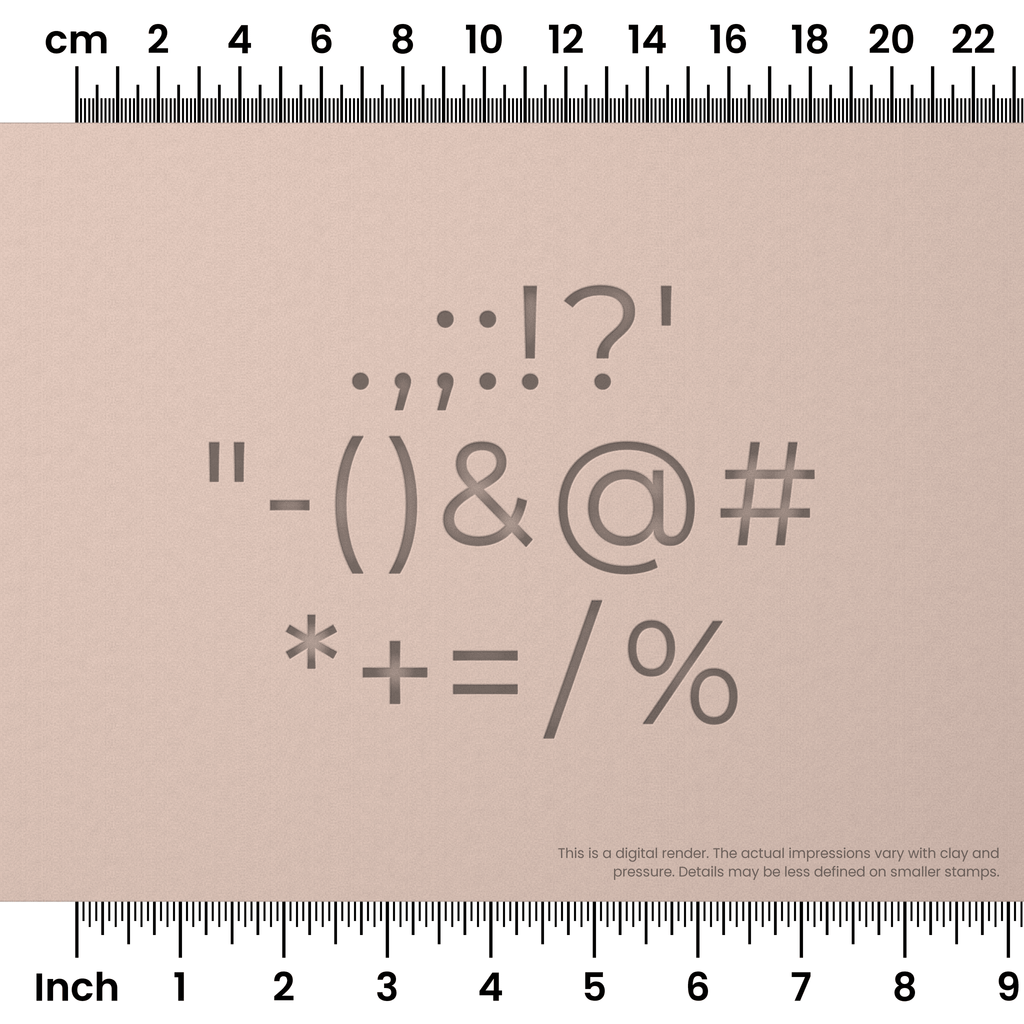 Montserrat | Symbol Stamp Sets
