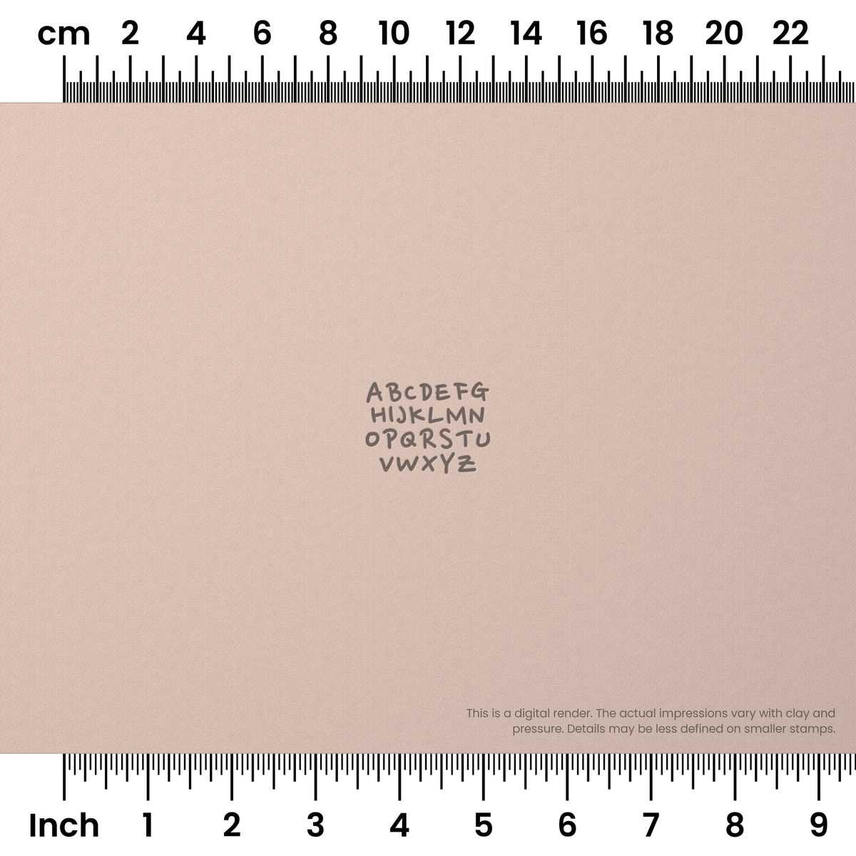 Nanum Pen | All Caps | Alphabet Stamp Sets