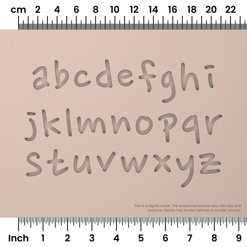 Nanum Pen | Lowercase | Alphabet Stamp Sets