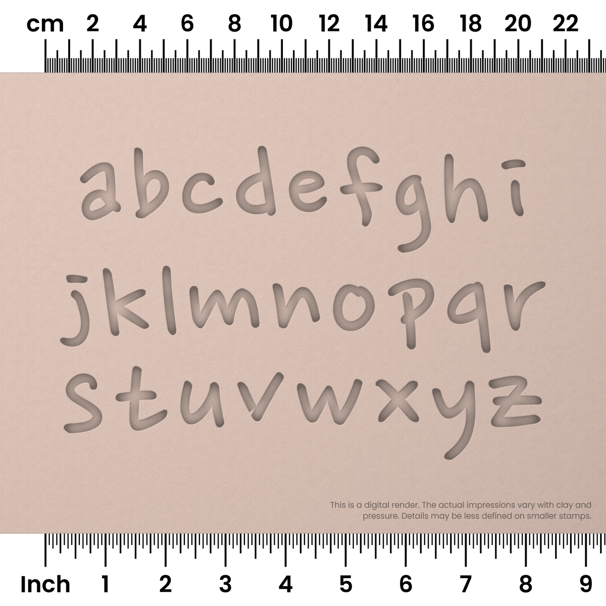 Nanum Pen | Lowercase | Alphabet Stamp Sets