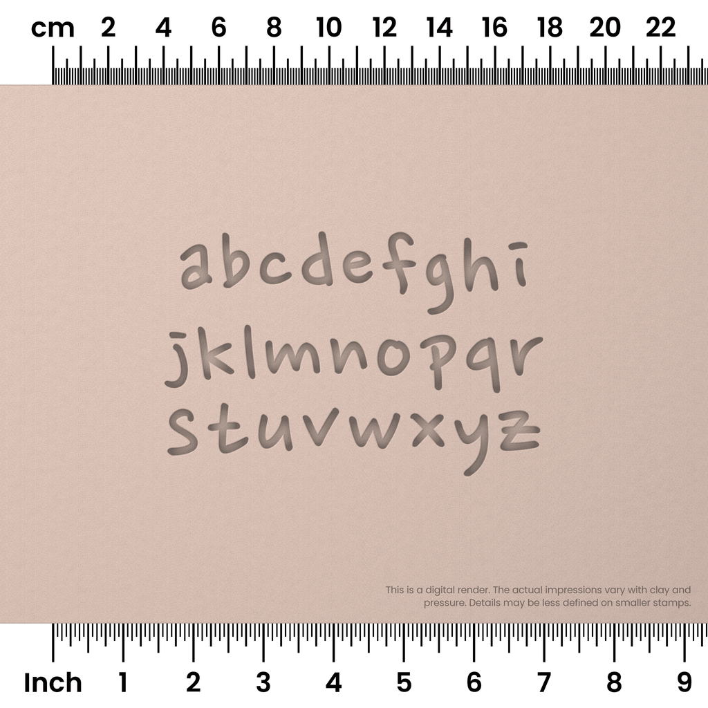 Nanum Pen | Lowercase | Alphabet Stamp Sets