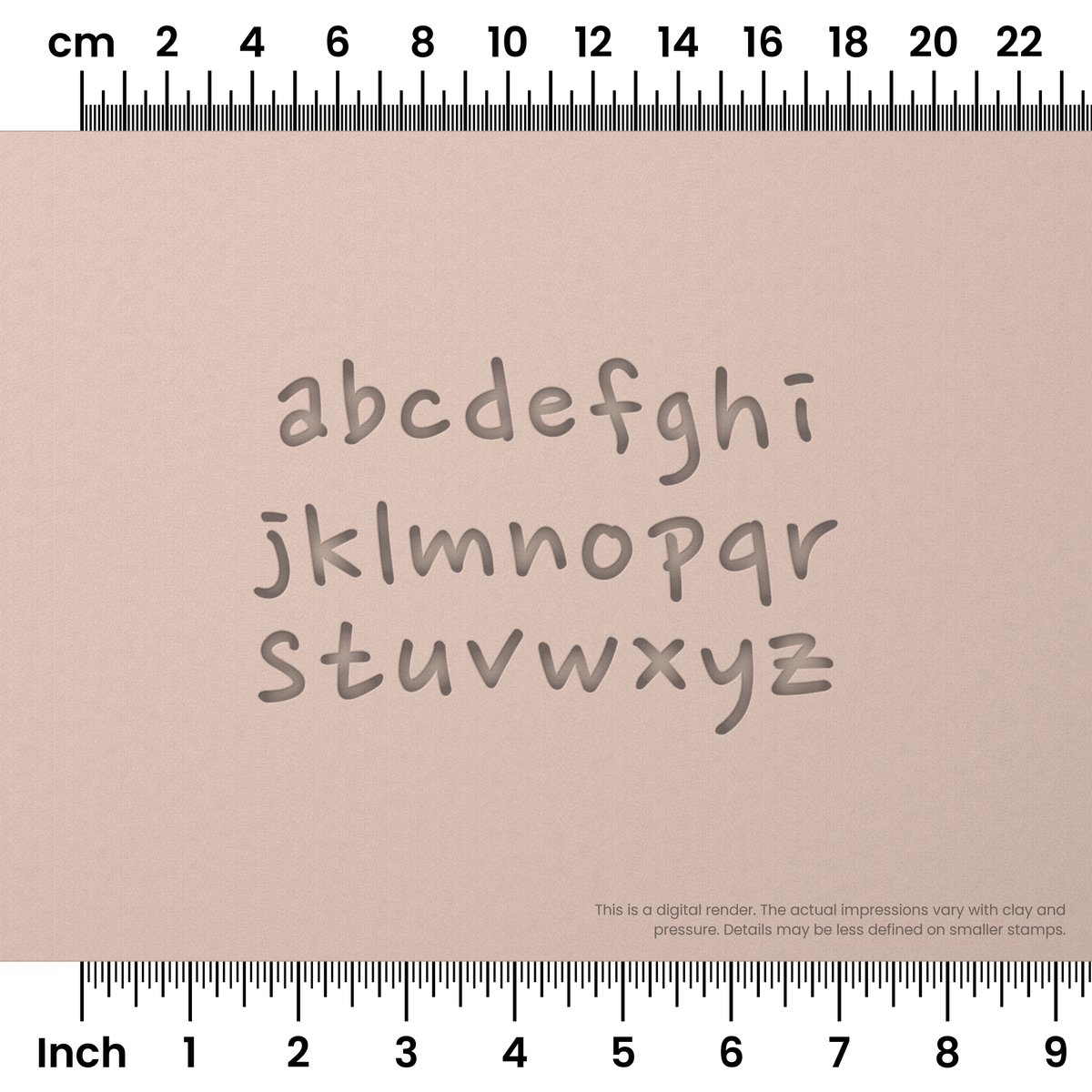 Nanum Pen | Lowercase | Alphabet Stamp Sets