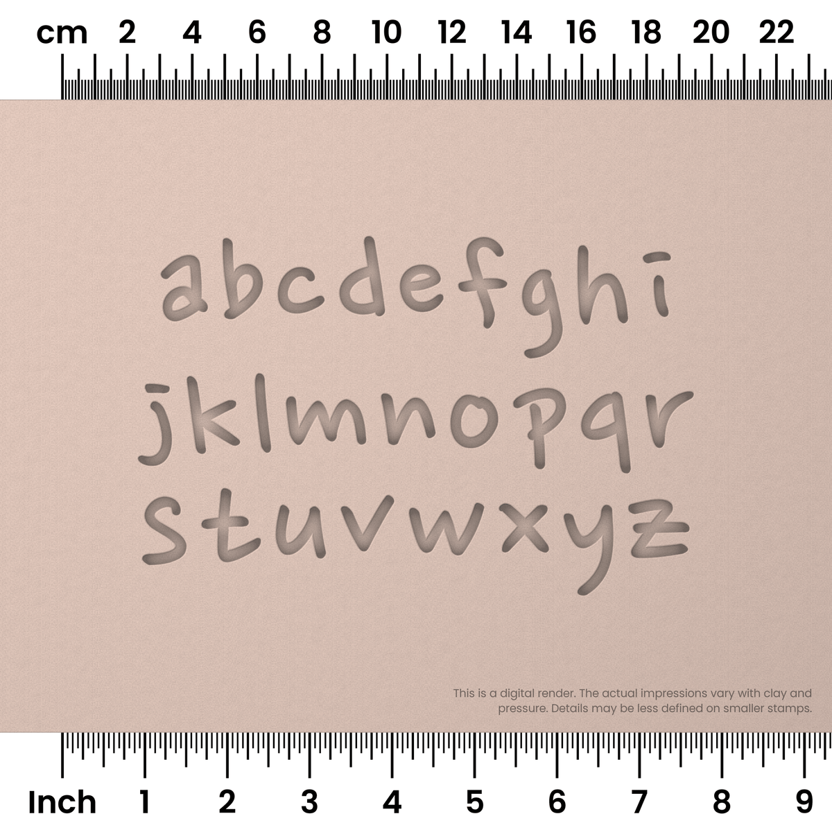 Nanum Pen | Lowercase | Alphabet Stamp Sets