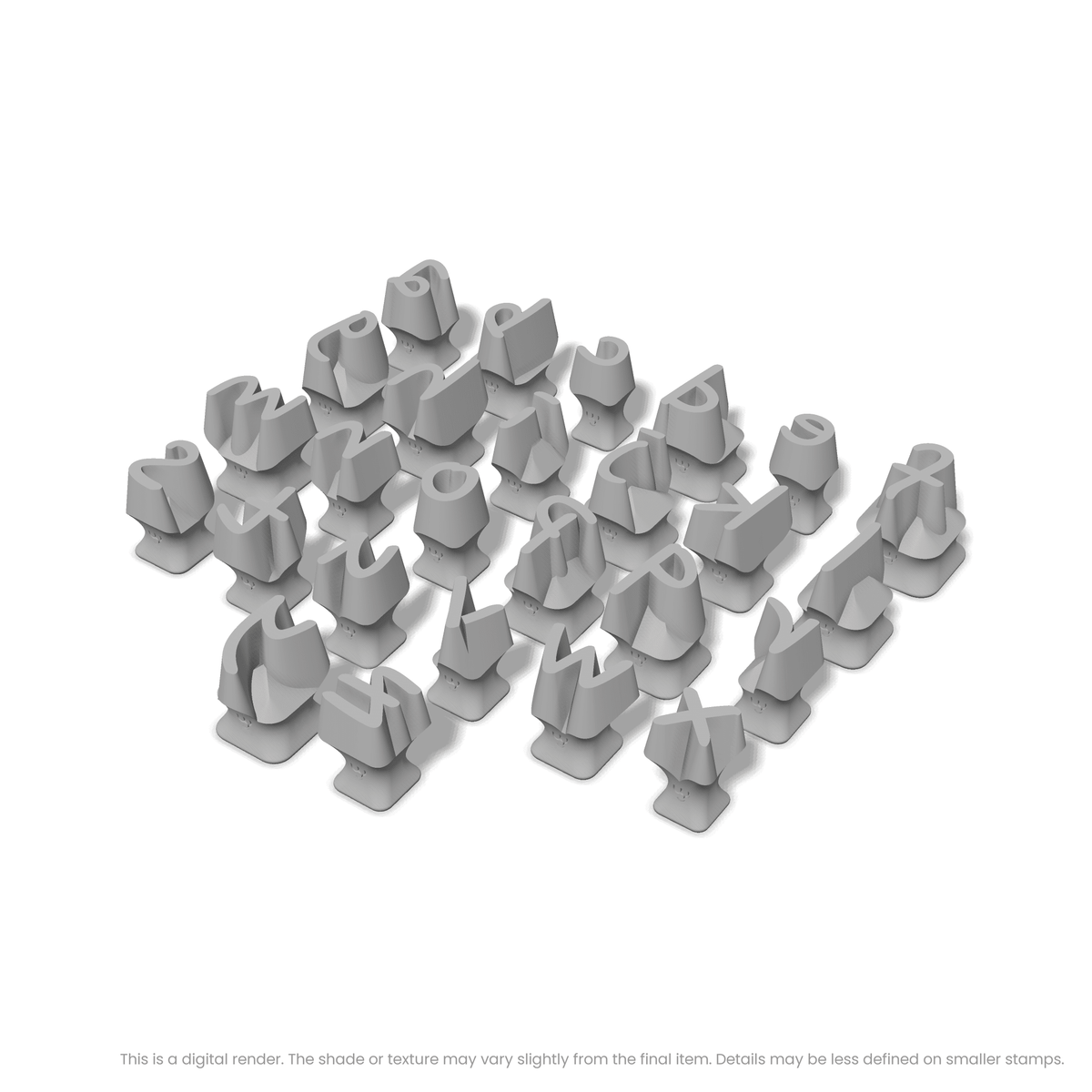 Nanum Pen | Lowercase | Alphabet Stamp Sets