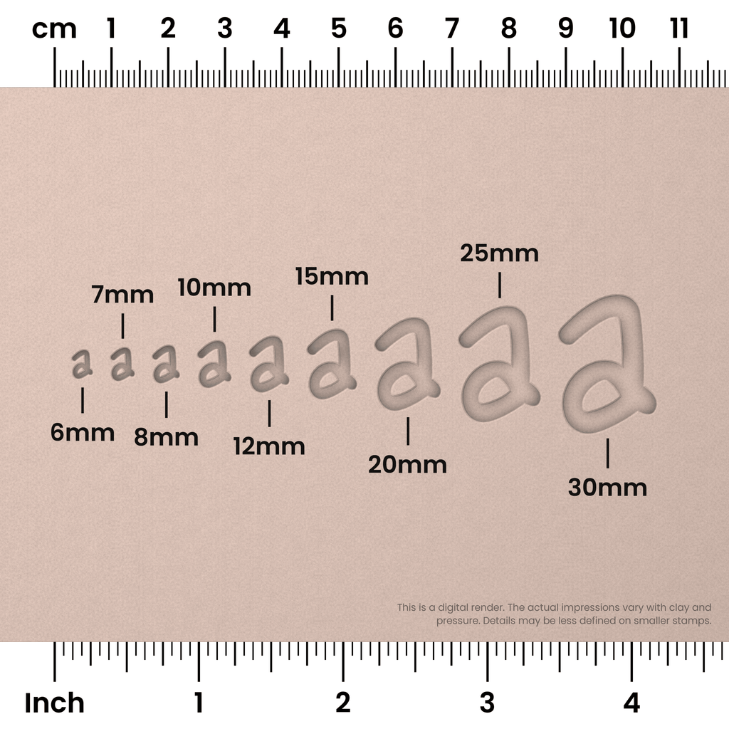Nanum Pen | Lowercase | Alphabet Stamp Sets
