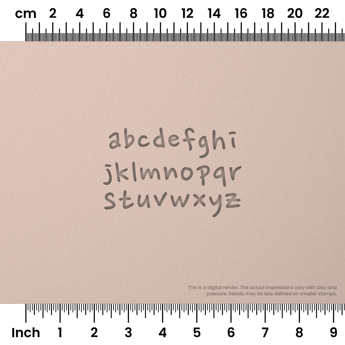 Nanum Pen | Lowercase | Alphabet Stamp Sets