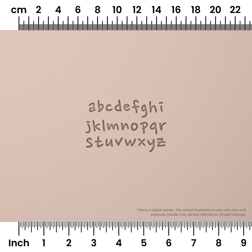 Nanum Pen | Lowercase | Alphabet Stamp Sets