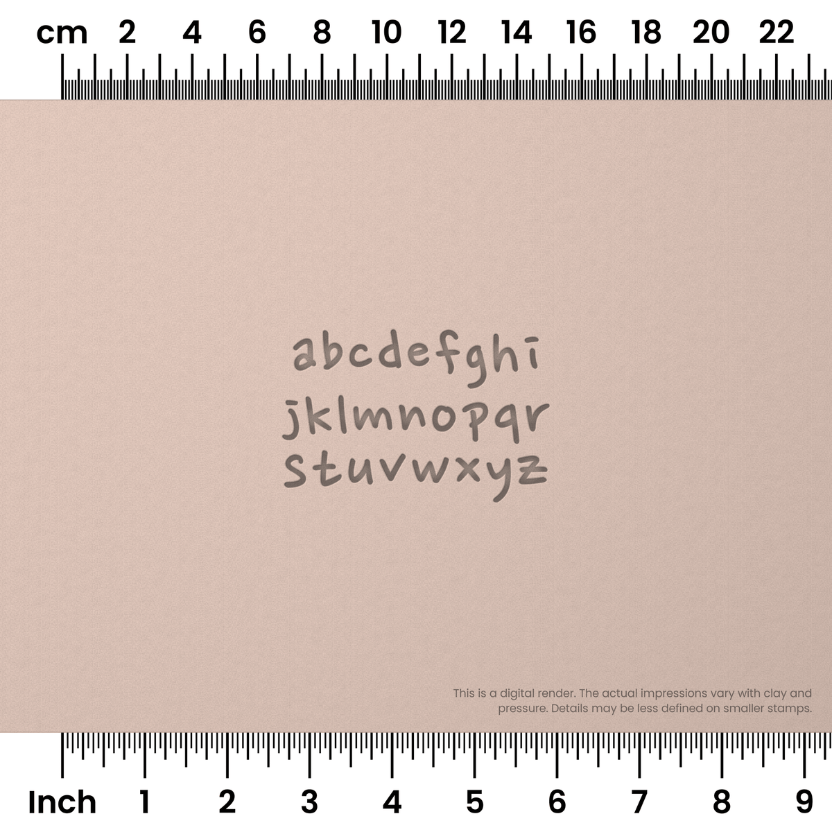 Nanum Pen | Lowercase | Alphabet Stamp Sets