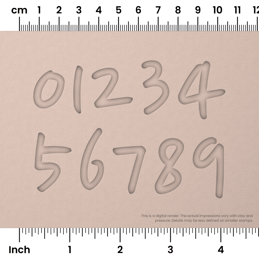 Nanum Pen | Number Stamp Sets