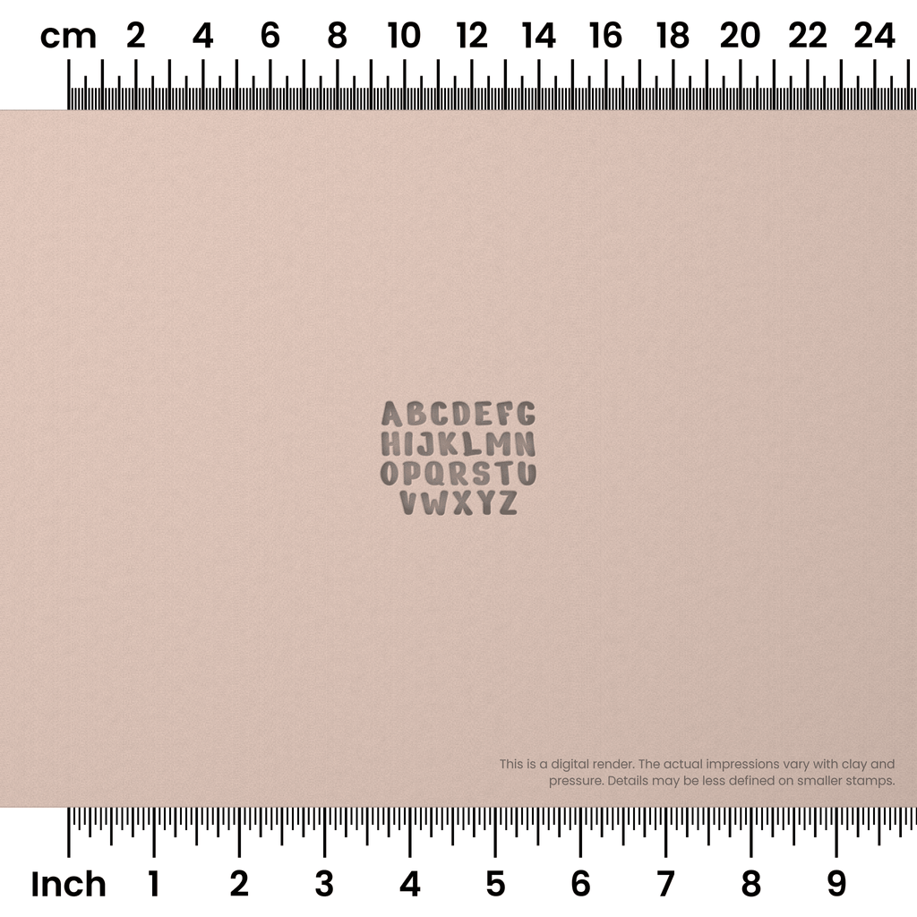 Nerko One | All Caps | Alphabet Stamp Sets