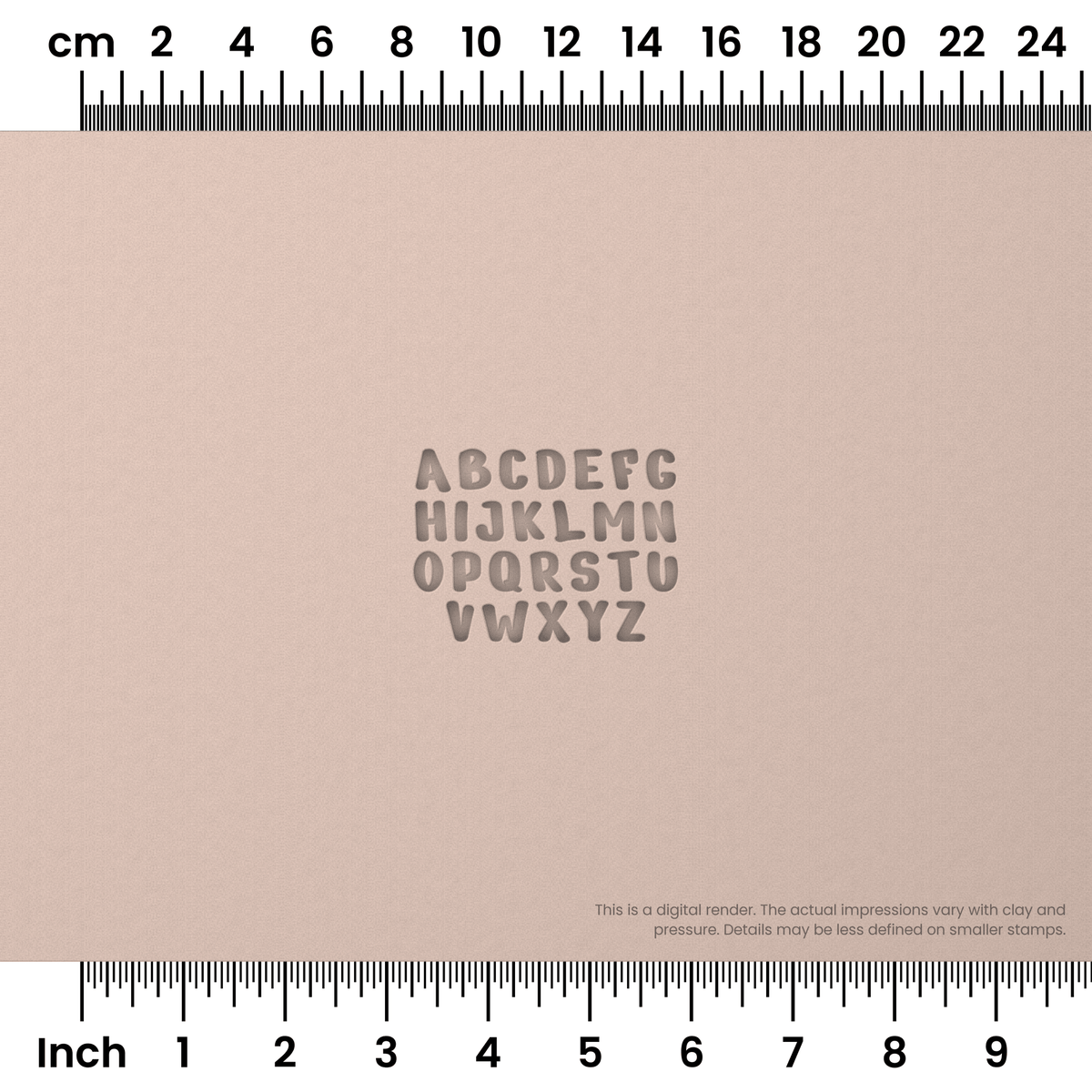 Nerko One | All Caps | Alphabet Stamp Sets