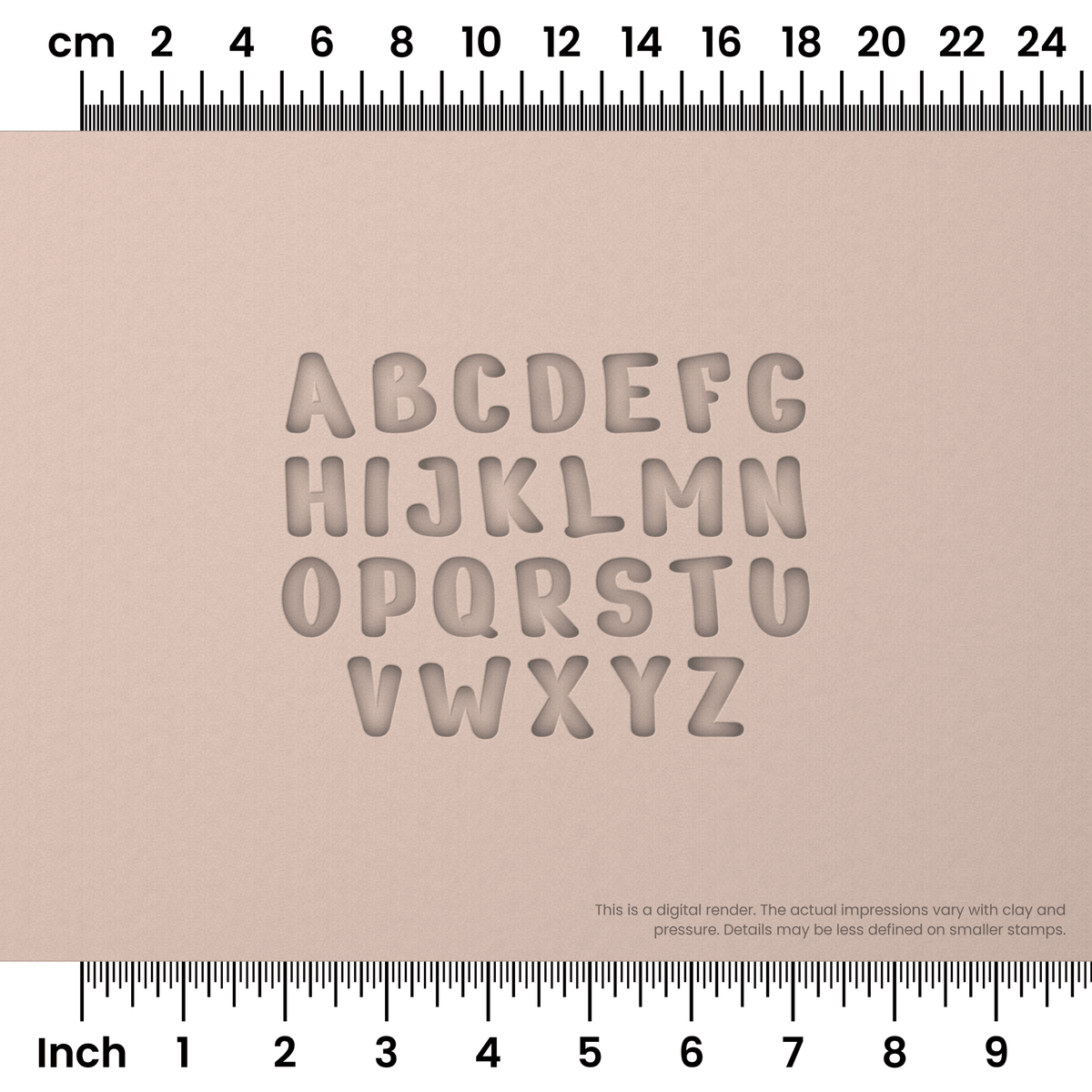 Nerko One | All Caps | Alphabet Stamp Sets