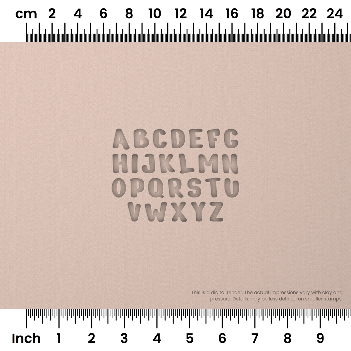 Nerko One | All Caps | Alphabet Stamp Sets