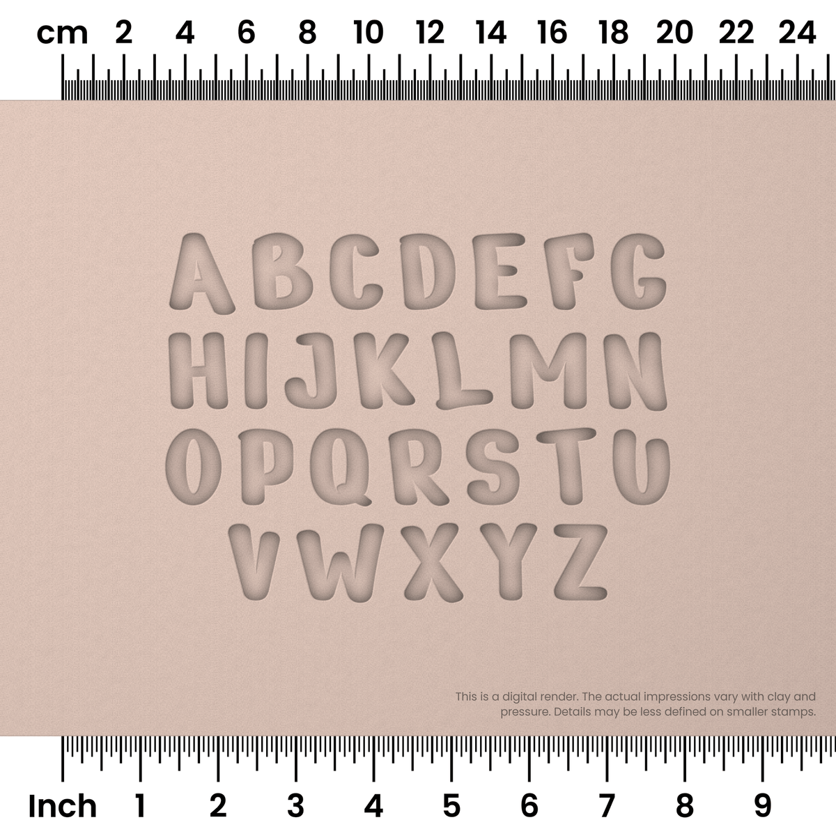 Nerko One | All Caps | Alphabet Stamp Sets