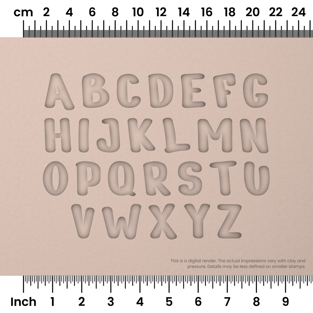 Nerko One | All Caps | Alphabet Stamp Sets