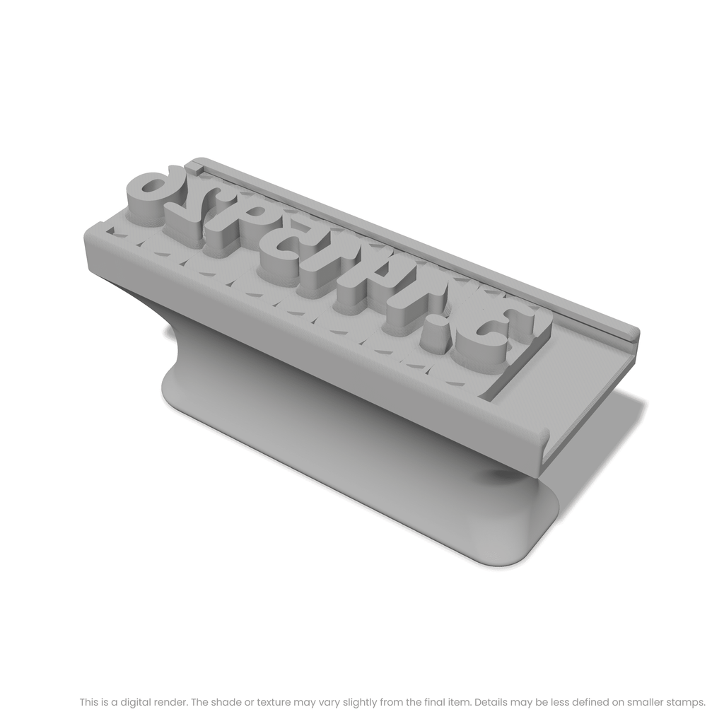 Nerko One | Font Rail Stamp Sets | Letters, Numbers, and Symbols