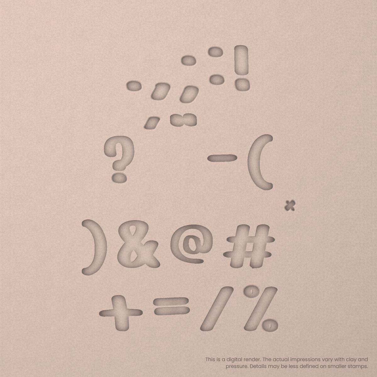 Nerko One | Font Rail Stamp Sets | Letters, Numbers, and Symbols