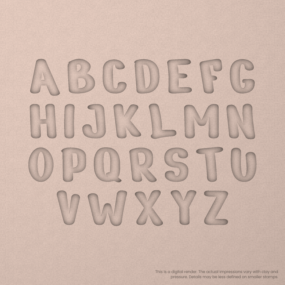 Nerko One | Font Rail Stamp Sets | Letters, Numbers, and Symbols