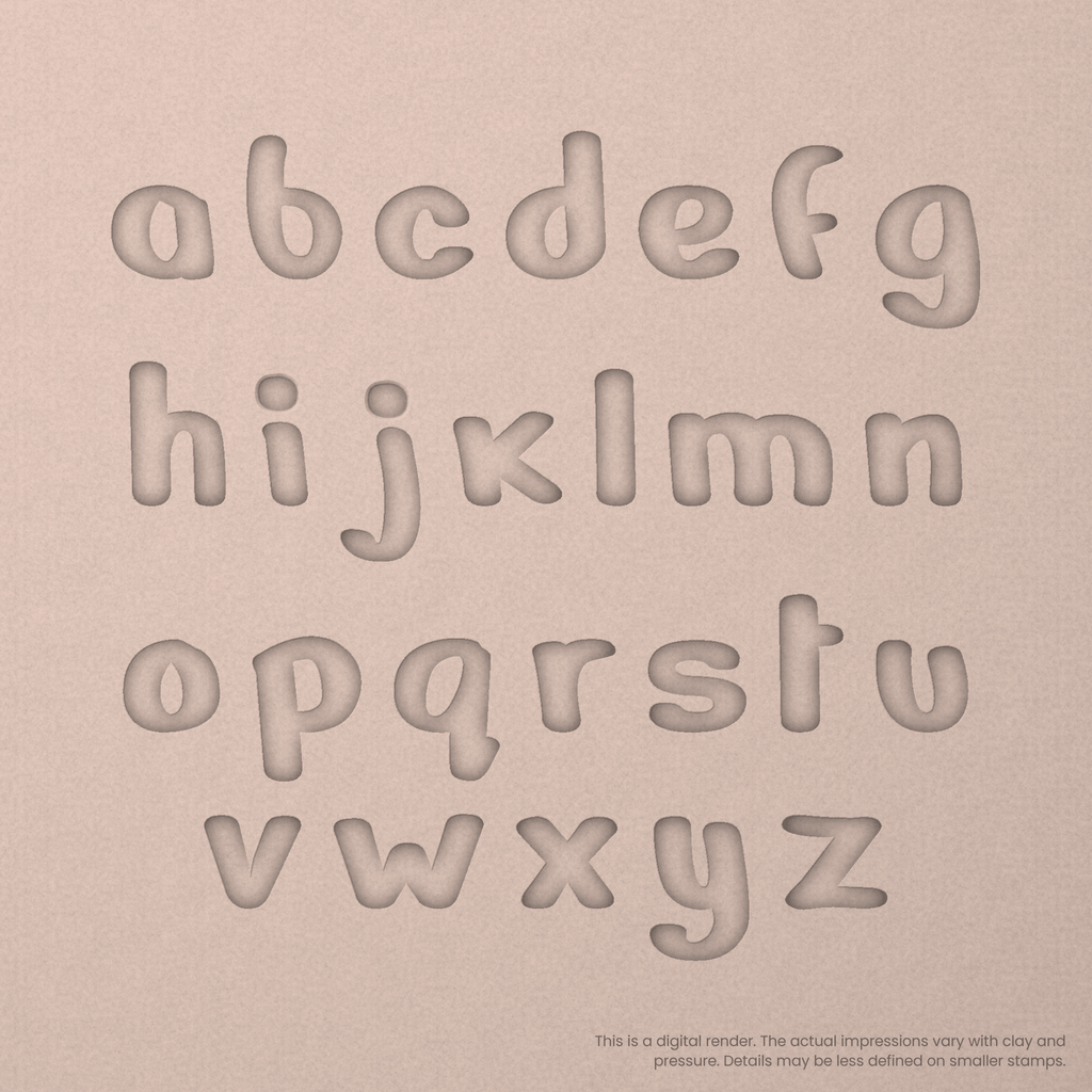 Nerko One | Font Rail Stamp Sets | Letters, Numbers, and Symbols