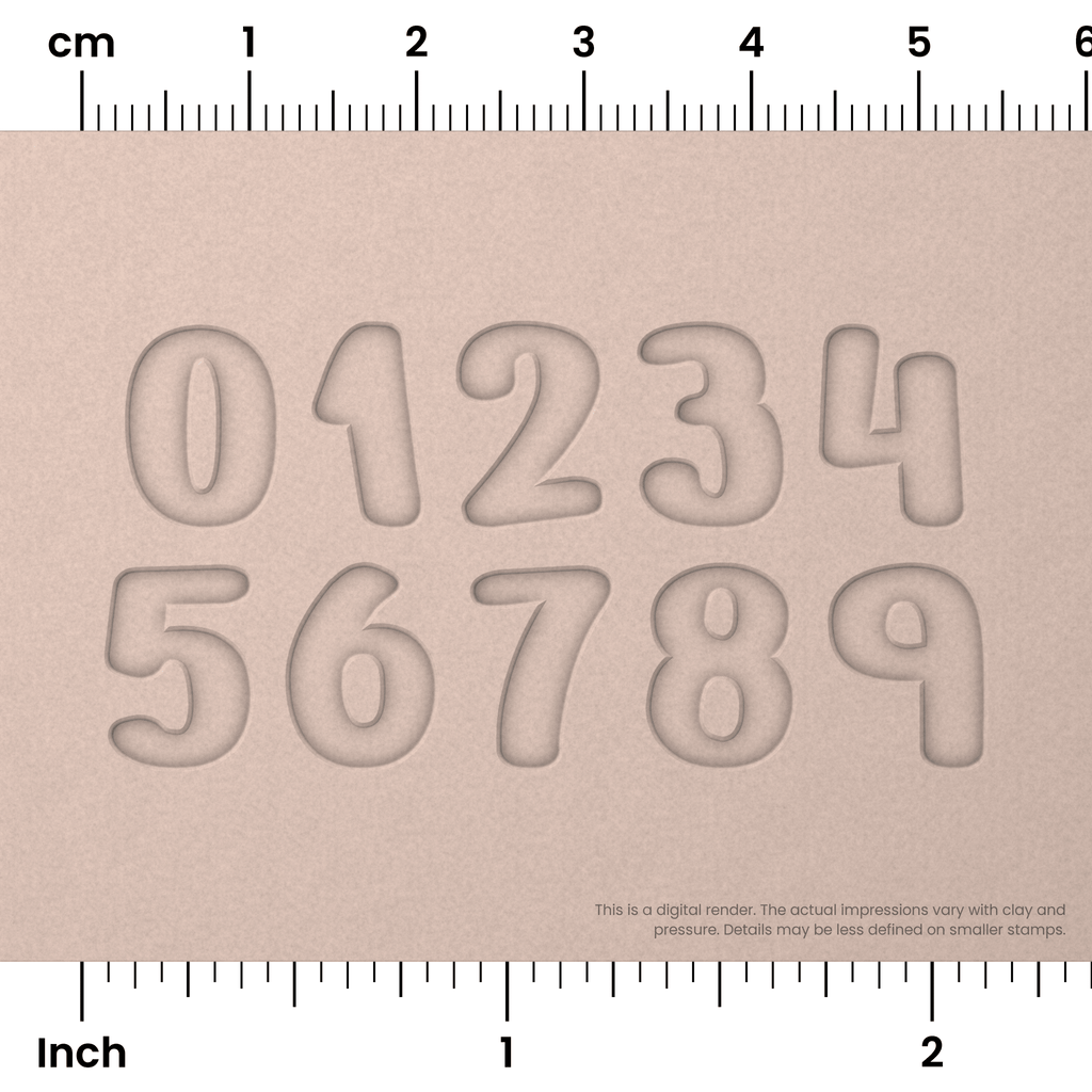 Nerko One | Number Stamp Sets