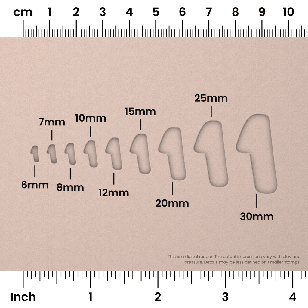 Nerko One | Number Stamp Sets