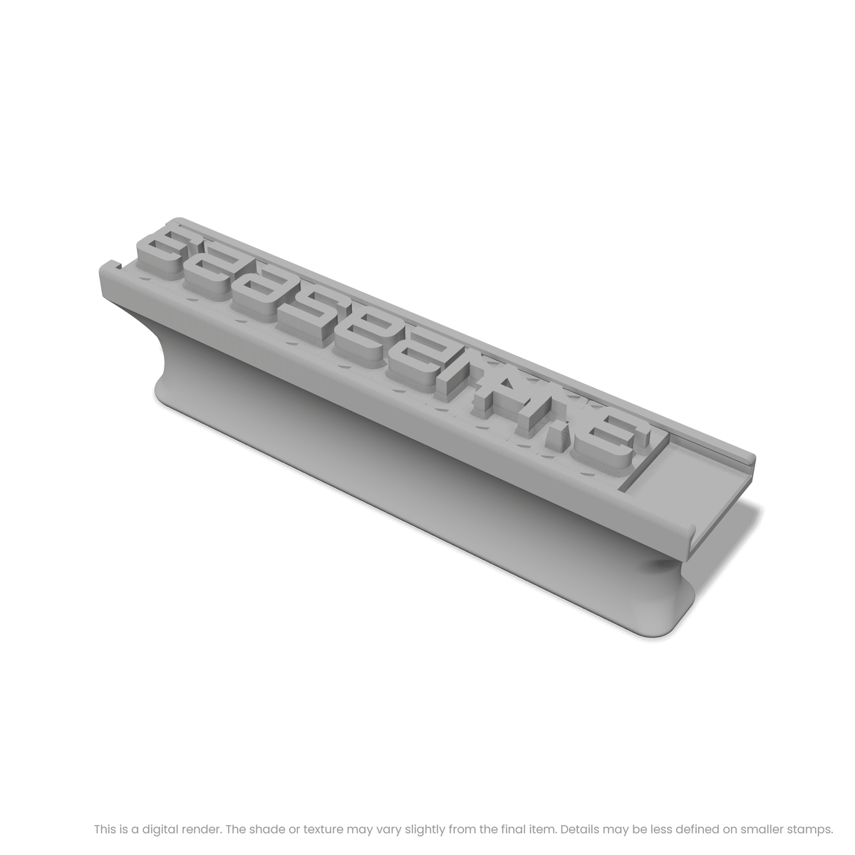 Orbitron | Font Rail Stamp Sets | Letters, Numbers, and Symbols