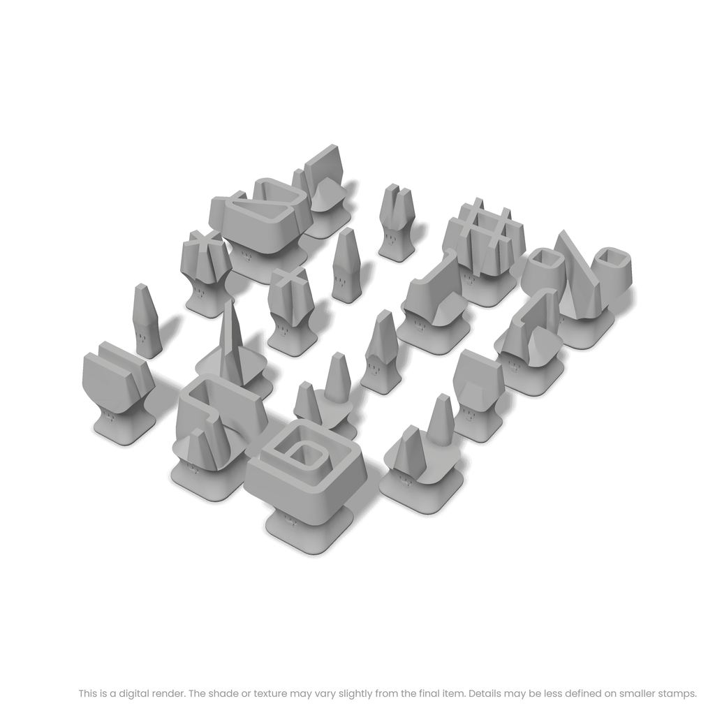 Orbitron | Symbol Stamp Sets