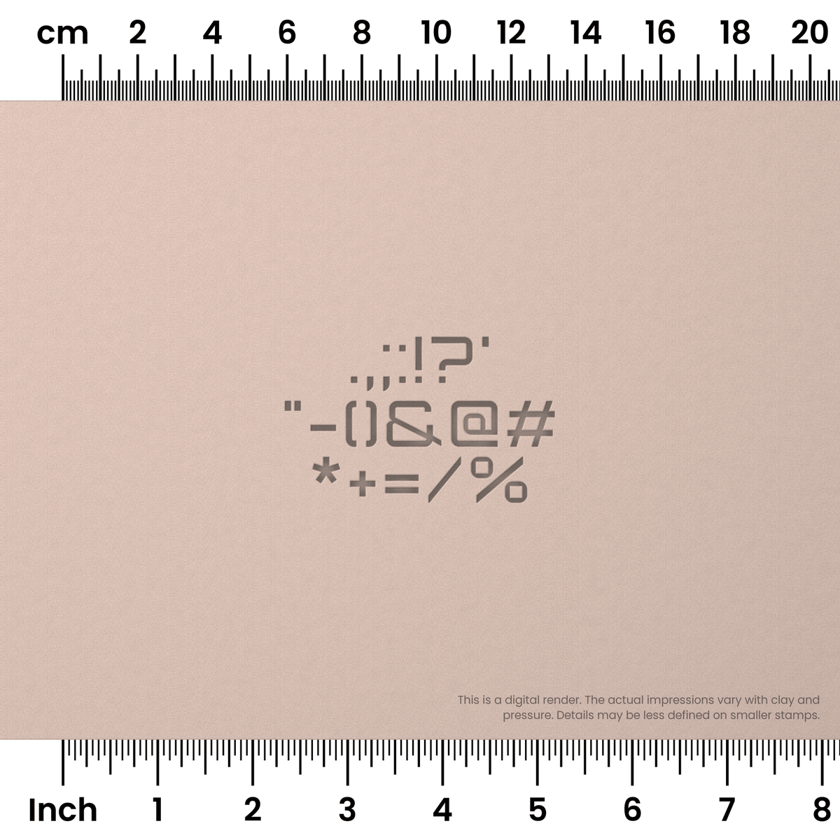 Orbitron | Symbol Stamp Sets