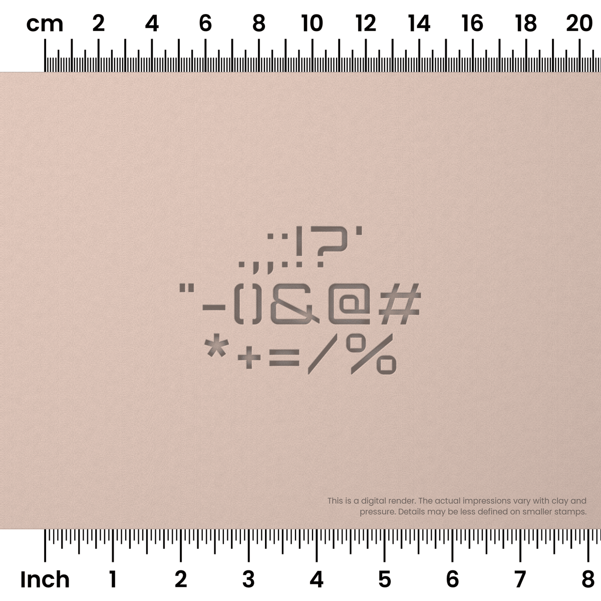 Orbitron | Symbol Stamp Sets