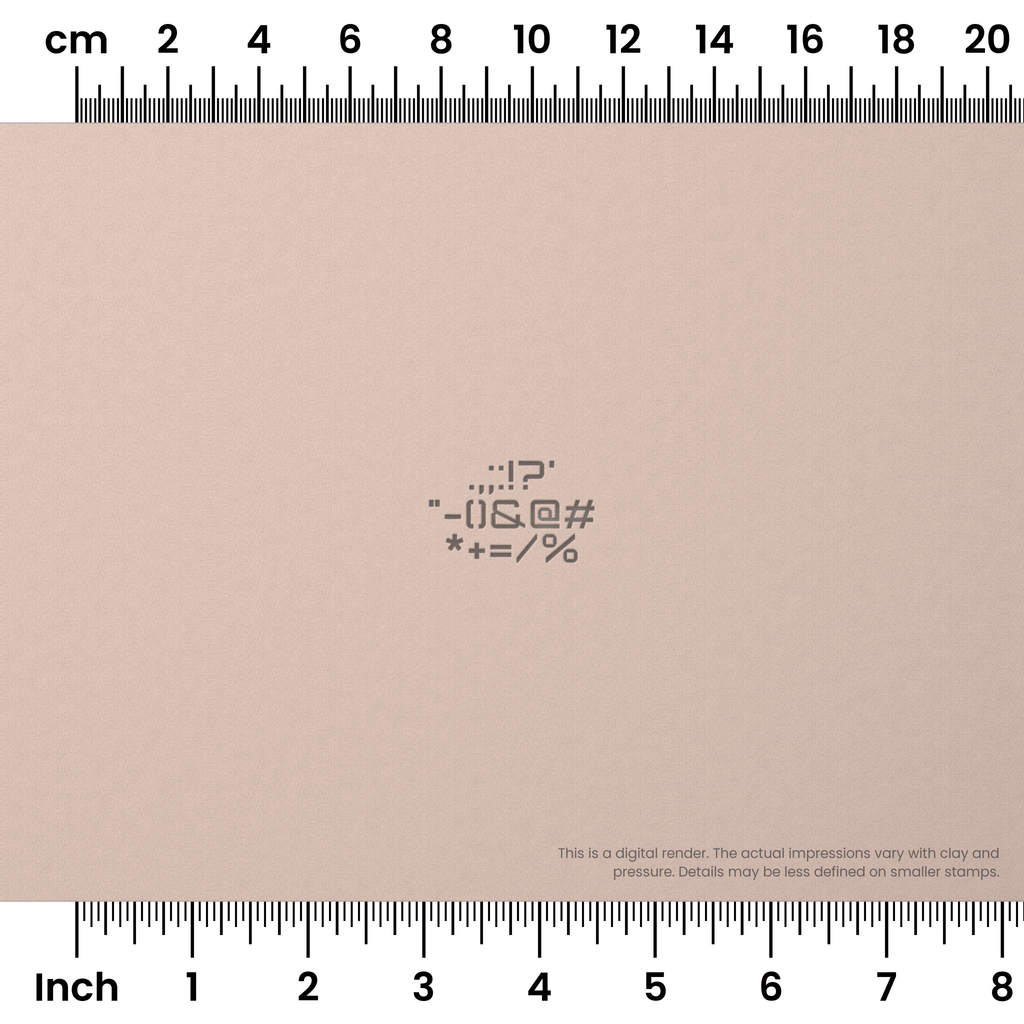 Orbitron | Symbol Stamp Sets