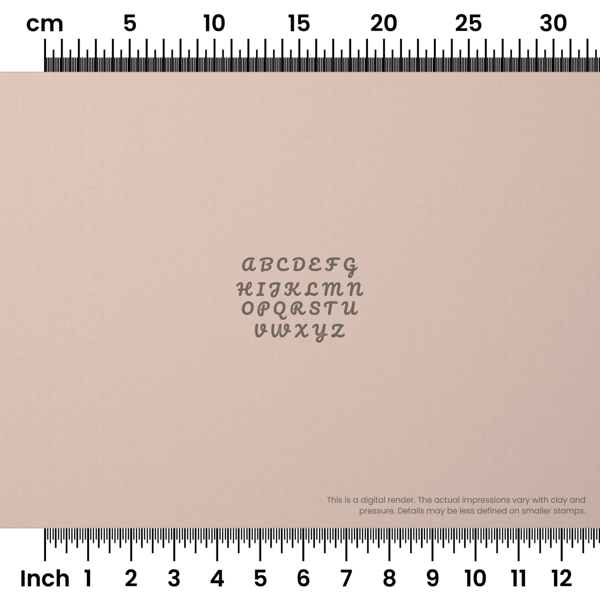 Pacifico | All Caps | Alphabet Stamp Sets