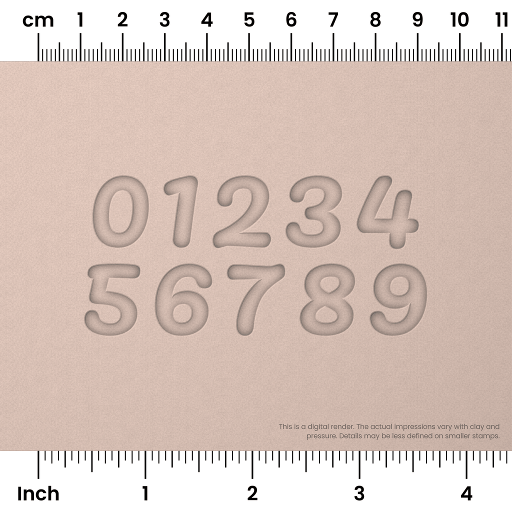 Pacifico | Number Stamp Sets