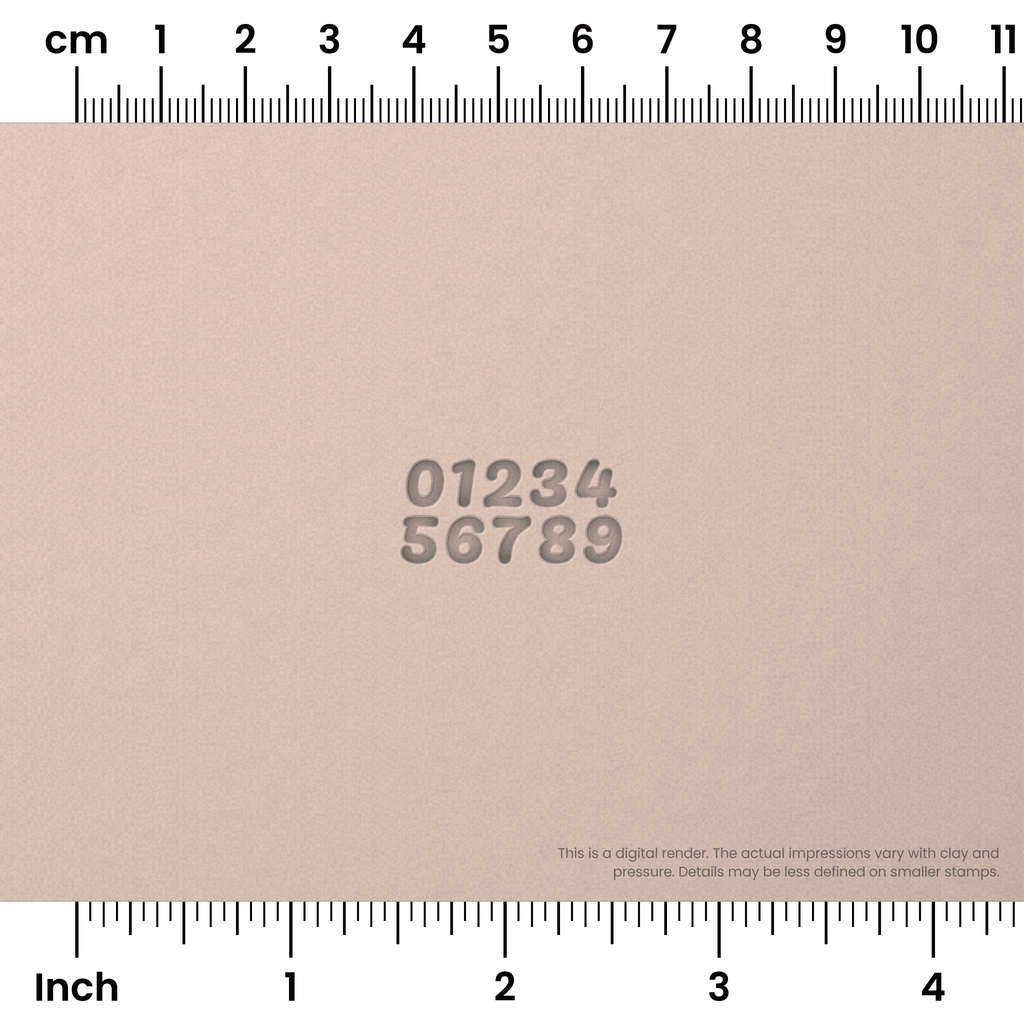 Pacifico | Number Stamp Sets