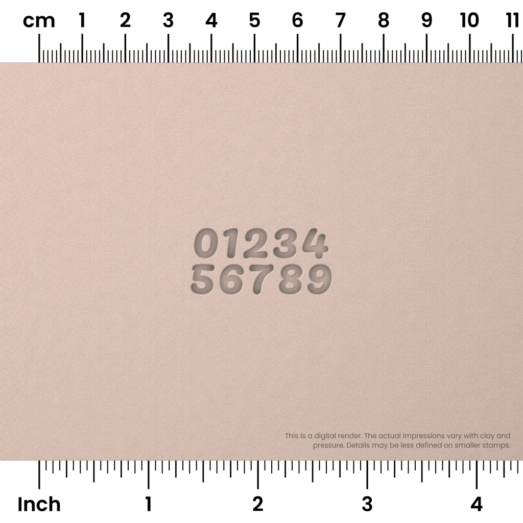 Pacifico | Number Stamp Sets