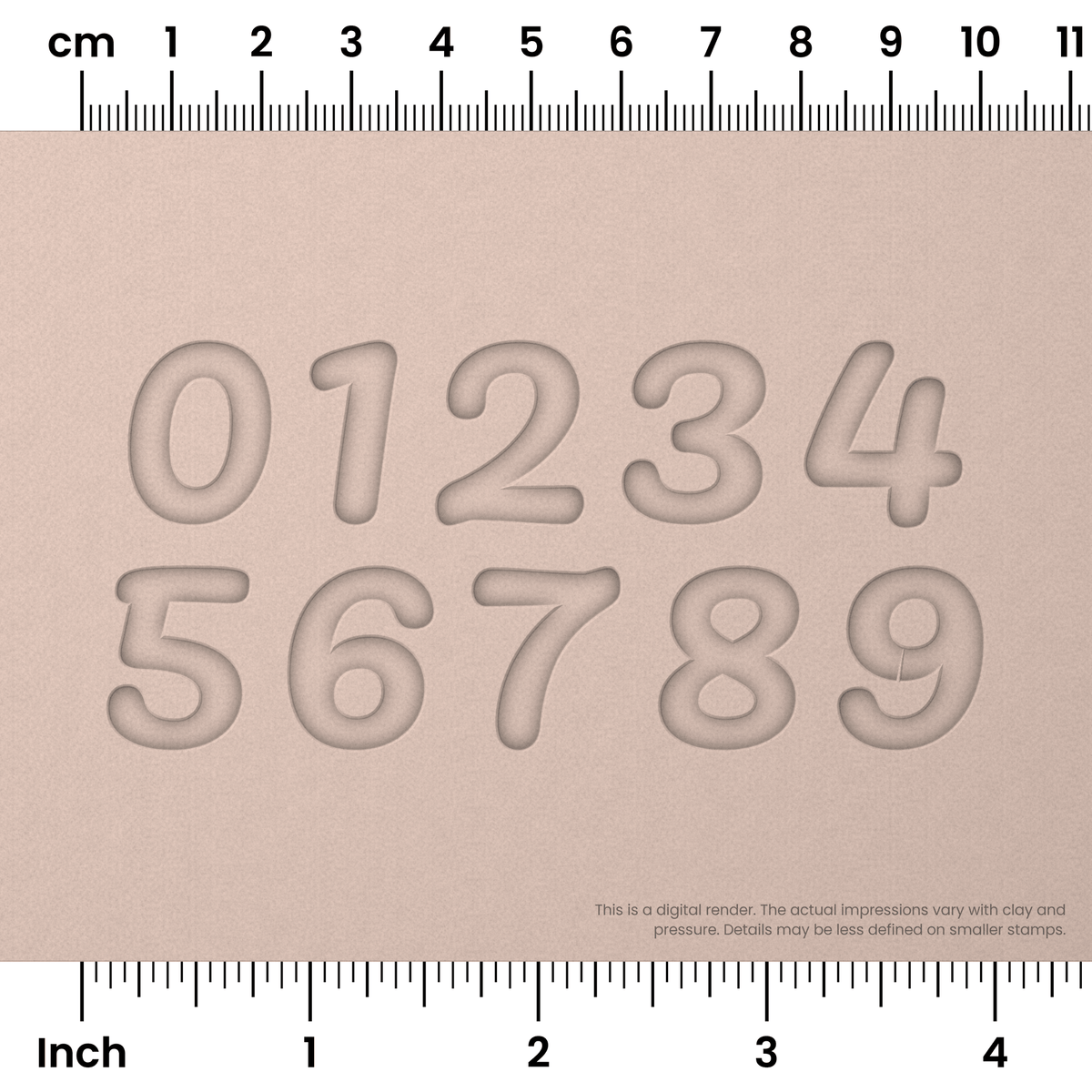 Pacifico | Number Stamp Sets