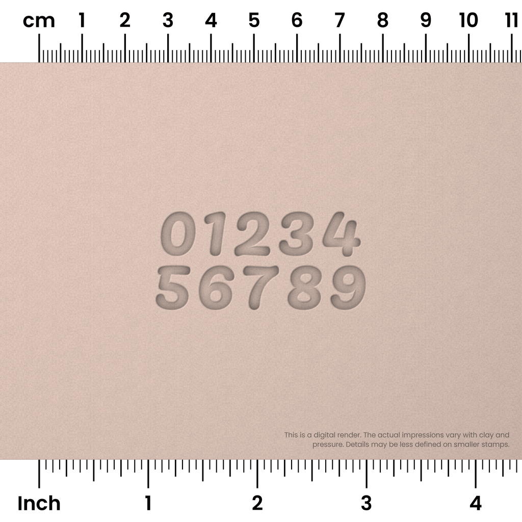Pacifico | Number Stamp Sets