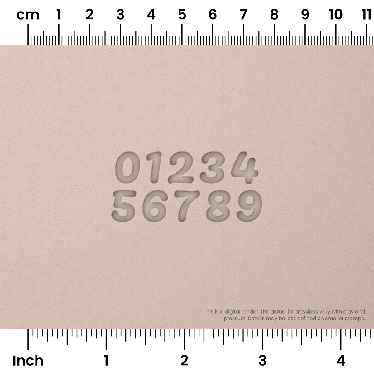 Pacifico | Number Stamp Sets