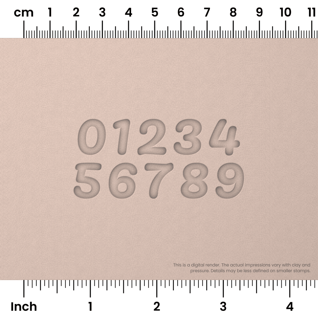 Pacifico | Number Stamp Sets