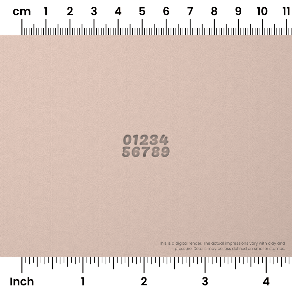 Pacifico | Number Stamp Sets