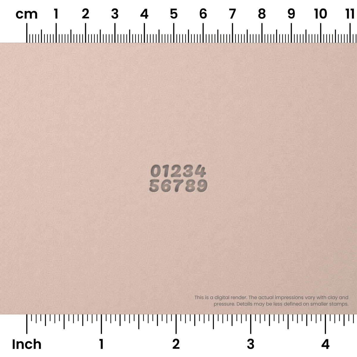Pacifico | Number Stamp Sets