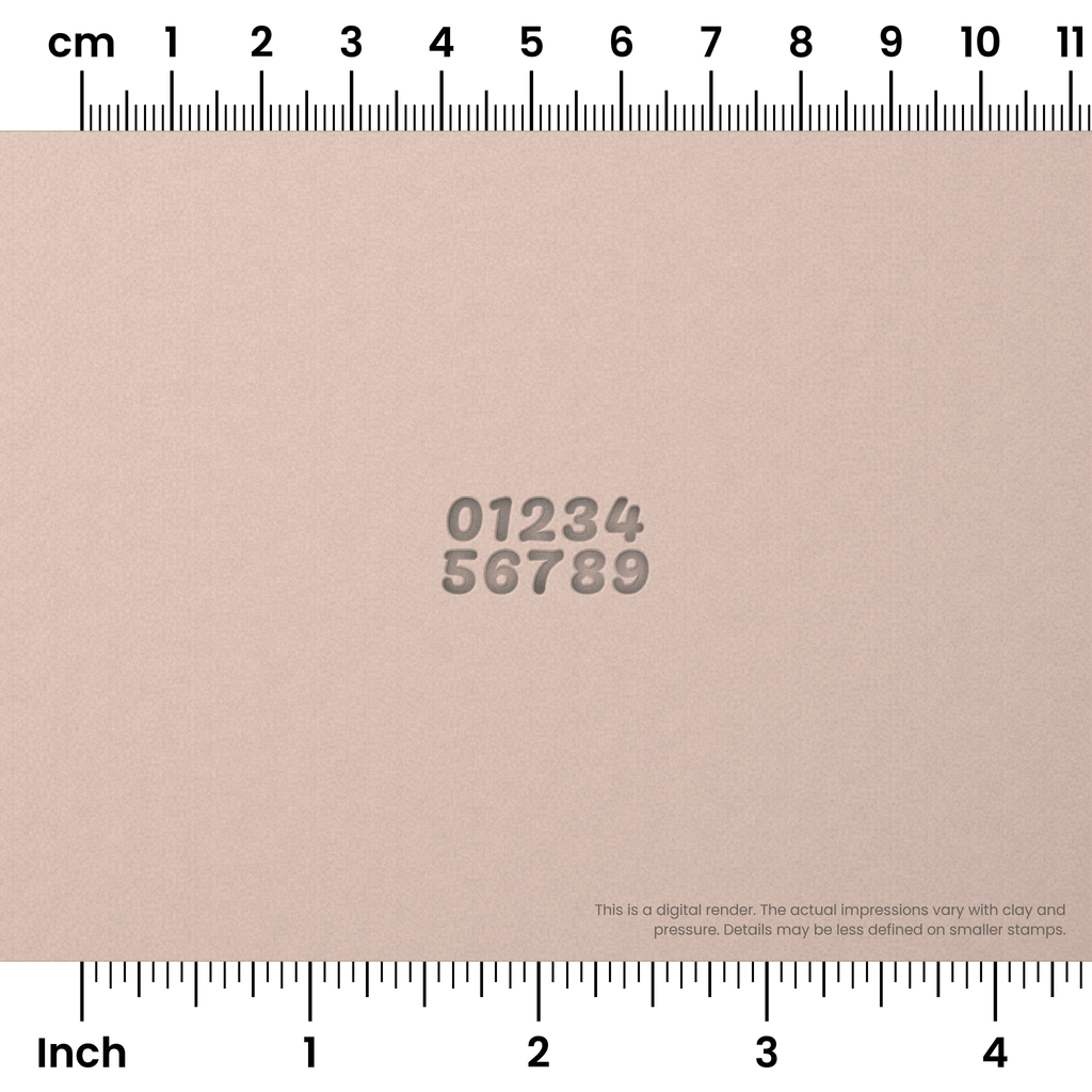 Pacifico | Number Stamp Sets